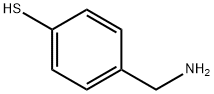 Benzenethiol, 4-(aminomethyl)- Struktur