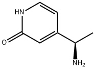 2(1H)-Pyridinone, 4-[(1R)-1-aminoethyl]- Struktur