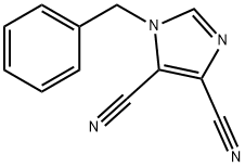 1H-Imidazole-4,5-dicarbonitrile, 1-(phenylmethyl)- Struktur