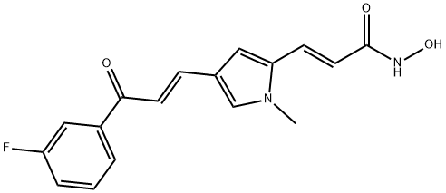 HDAC-IN-1 Struktur