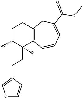 Methyl dodovisate A Struktur