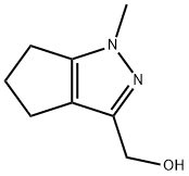 {1-methyl-1H,4H,5H,6H-cyclopenta[c]pyrazol-3-yl} methanol Struktur