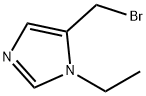 1H-Imidazole, 5-(bromomethyl)-1-ethyl- Struktur