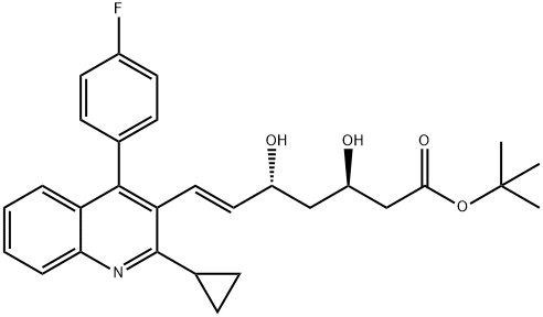 Pitavastatin Impurity 45 Struktur