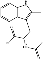 Ac-L-2-methylTryptophan Struktur