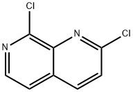 2,8-dichloro-1,7-naphthyridine Struktur