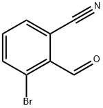 Benzonitrile, 3-bromo-2-formyl- Struktur