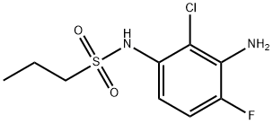 N-(3-Amino-2-chloro-4-fluorophenyl)-1-propanesulfonamide Struktur