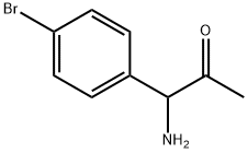 1-AMINO-1-(4-BROMOPHENYL)ACETONE Struktur