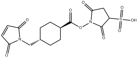 trans-Sulfo-SMCC Struktur