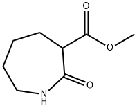 1H-Azepine-3-carboxylic acid, hexahydro-2-oxo-, methyl ester Struktur