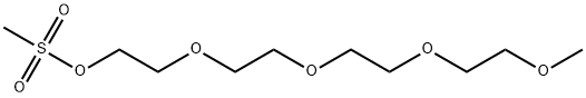 m-PEG5-Ms Struktur