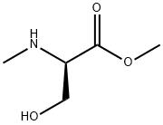 (R)-Methyl 3-Hydroxy-2-(methylamino)propanoate Struktur