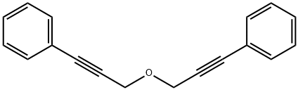 Benzene, 1,1'-(oxydi-1-propyne-3,1-diyl)bis- Struktur