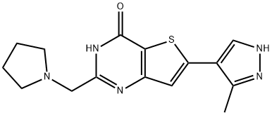 Cdc7 inhibitor 7c Struktur