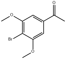 1-(4-bromo-3,5-dimethoxyphenyl)ethanone Struktur