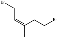 2-Pentene, 1,5-dibromo-3-methyl-, (Z)- (9CI) Struktur