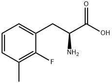 2-Fluoro-3-methyl-L-phenylalanine Struktur