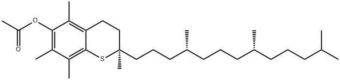 1-thio-alpha-tocopherol Struktur