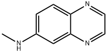 6-Quinoxalinamine, N-methyl- Struktur