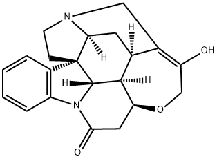 22-hydroxystrychnine Struktur