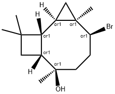 Humulene bromohydrin Struktur