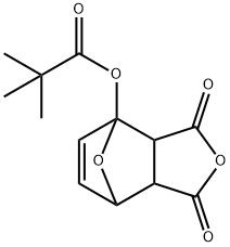 Propanoic acid, 2,2-dimethyl-, 3,3a,7,7a-tetrahydro-1,3-dioxo-4,7-epoxyisobenzofuran-4(1H)-yl ester