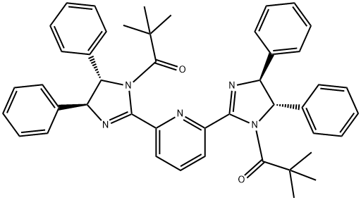 1-Propanone, 1,1'-[2,6-pyridinediylbis[(4S,5S)-4,5-dihydro-4,5-diphenyl-1H-imidazole-2,1-diyl]]bis[2,2-dimethyl-