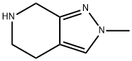 2H-Pyrazolo[3,4-c]pyridine, 4,5,6,7-tetrahydro-2-methyl- Struktur