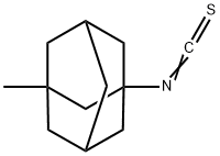 Tricyclo[3.3.1.13,7]decane, 1-isothiocyanato-3-methyl- (9CI) Struktur