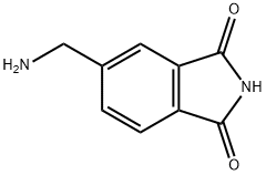 1H-Isoindole-1,3(2H)-dione, 5-(aminomethyl)- Struktur