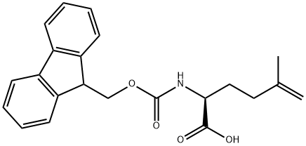 FMoc-5,6-DehydrohoMoleucine Struktur