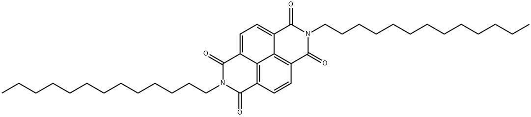 2,7-Ditridecylbenzo[lmn ][3,8]phenanthroline-1,3,6,8(2H ,7H )-tetraone Struktur