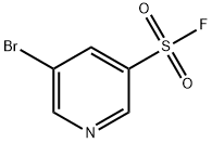 3-Pyridinesulfonyl fluoride, 5-bromo- Struktur