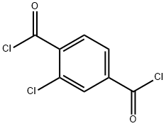 ,4-Benzenedicarbonyl dichloride, 2-chloro- Struktur