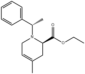 (6S)-1-<(R)-1-phenylethyl>-6-ethoxycarbonyl-3,4-dimethyl-3,4-didehydropiperidine