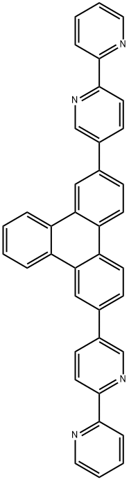 2,7-Di(2,2'-bipyridin-5-yl)triphenylene Struktur