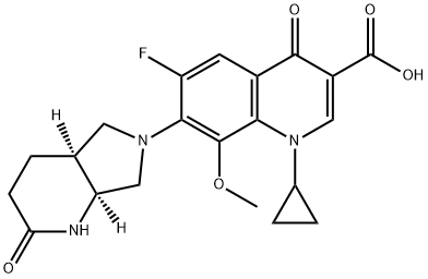 Moxifloxacin Impurity 29 Struktur