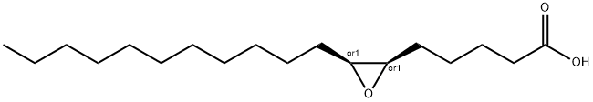 Oxiranepentanoic acid, 3-undecyl-, (2R,3S)-rel- (9CI) Struktur