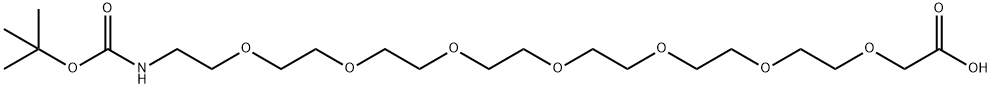 BocNH-PEG7-CH2COOH
 Struktur