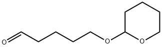 Pentanal, 5-[(tetrahydro-2H-pyran-2-yl)oxy]- Struktur