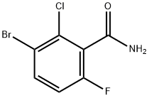 Benzamide, 3-bromo-2-chloro-6-fluoro- Struktur