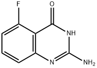 4(3H)-Quinazolinone, 2-amino-5-fluoro- Struktur