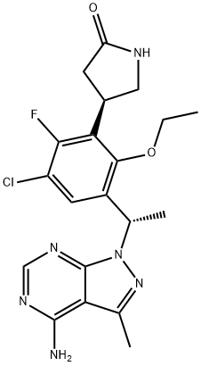 化合物PARSACLISIB, 1426698-88-5, 結(jié)構(gòu)式