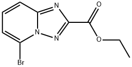 [1,2,4]Triazolo[1,5-a]pyridine-2-carboxylic acid, 5-bromo-, ethyl ester Struktur