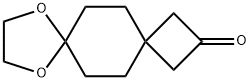 8,11-dioxadispiro[3.2.47.24]tridecan-2-one Struktur