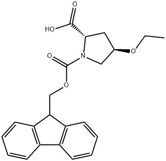 Fmoc-Hyp(OEt)-OH Struktur