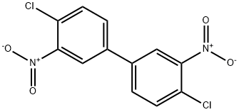 1,1'-Biphenyl, 4,4'-dichloro-3,3'-dinitro- Struktur