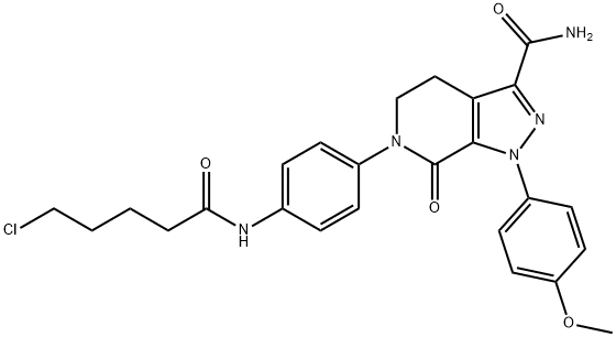 Apixaban Impurity 22 Struktur