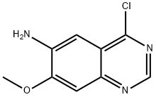 6-Quinazolinamine, 4-chloro-7-methoxy- Struktur